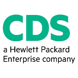 CDS, a Hewlett Packard Enterprise Company. logo